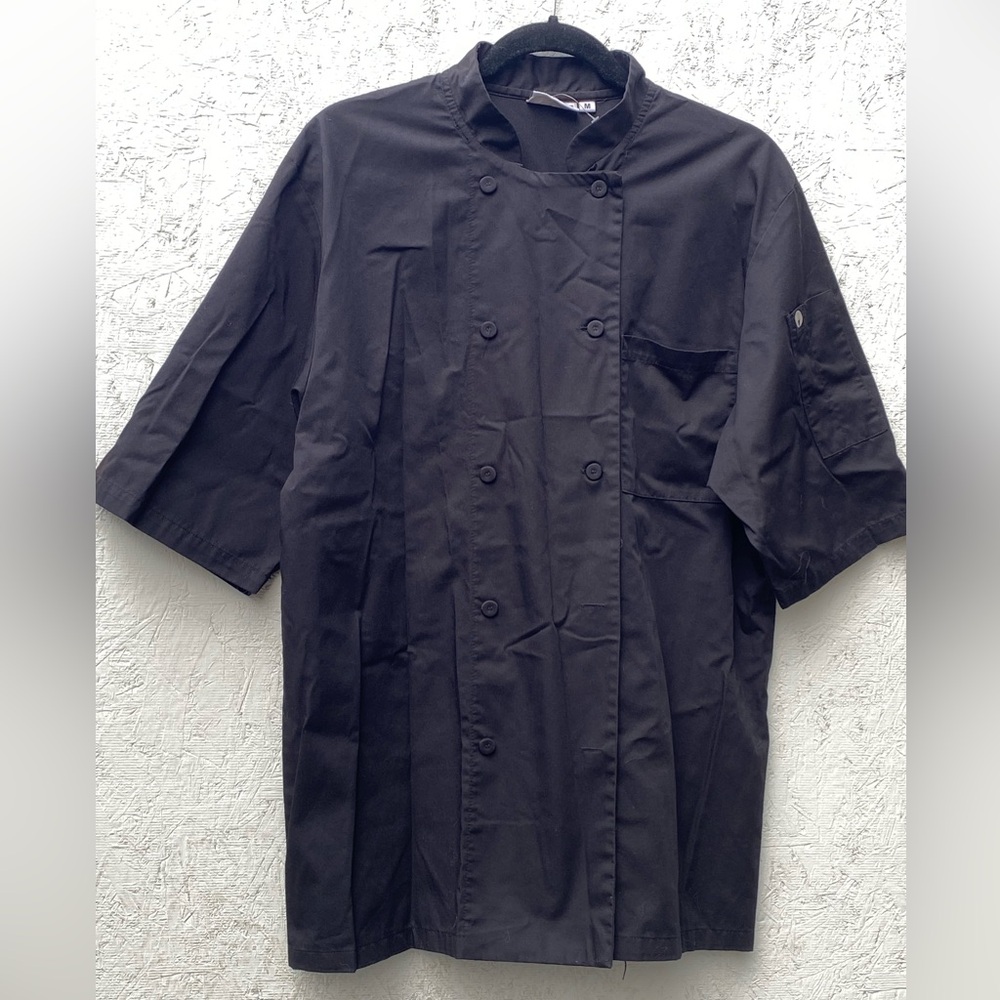 Chef Works Black Chef Uniform Coat